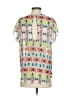 Bisou Bisou 100% Polyester Pink Short Sleeve Blouse Size XS - photo 2