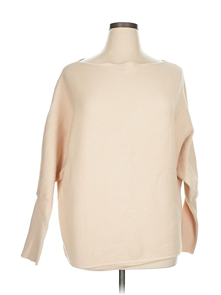 Pre-owned Fashion Pullover Sweater In White