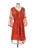 Old Navy 100% Polyester Orange Cocktail Dress Size S - photo 1