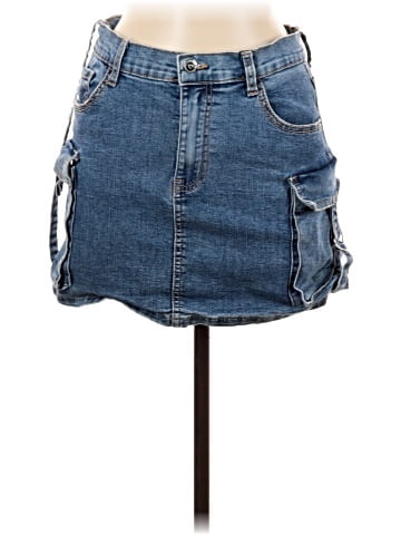 LOVEGEN Denim Skirt (view 1)