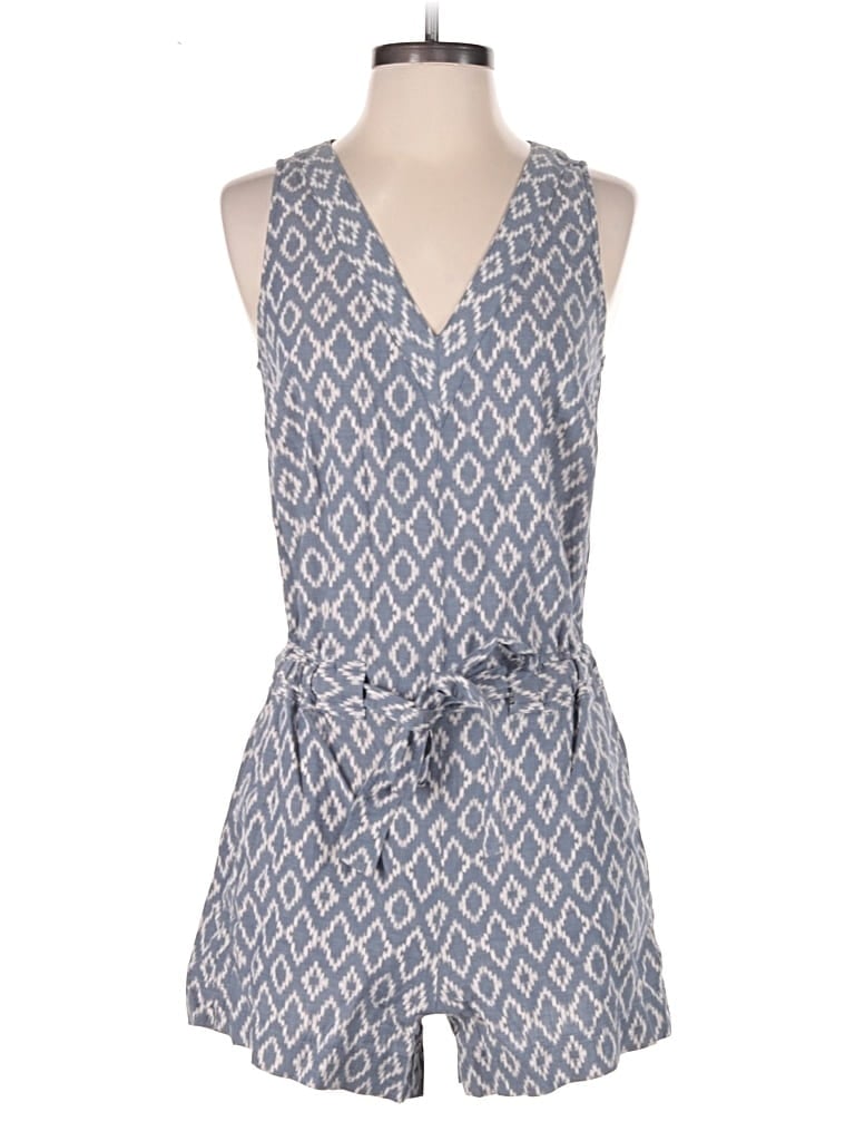 Pre-owned Banana Republic Romper In Blue