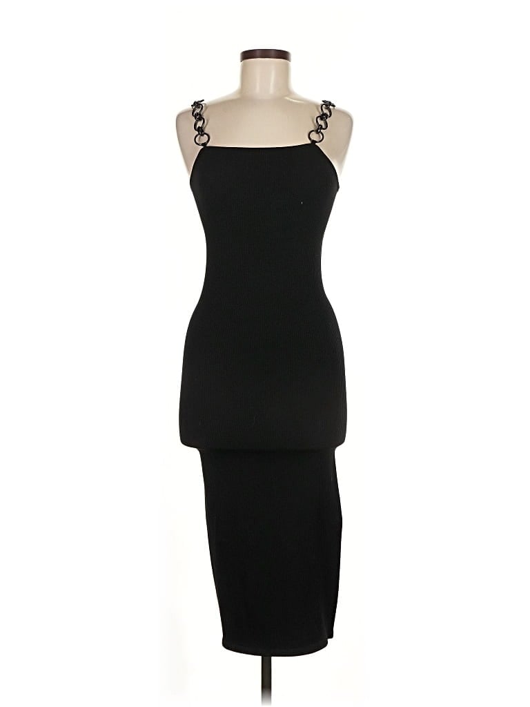 Pre-owned Planet Gold Cocktail Dress In Black