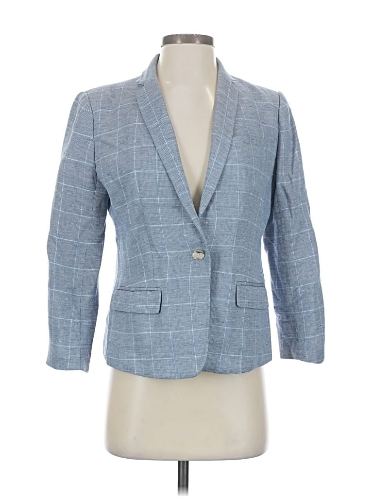 Pre-owned Banana Republic Blazer Jacket In Blue