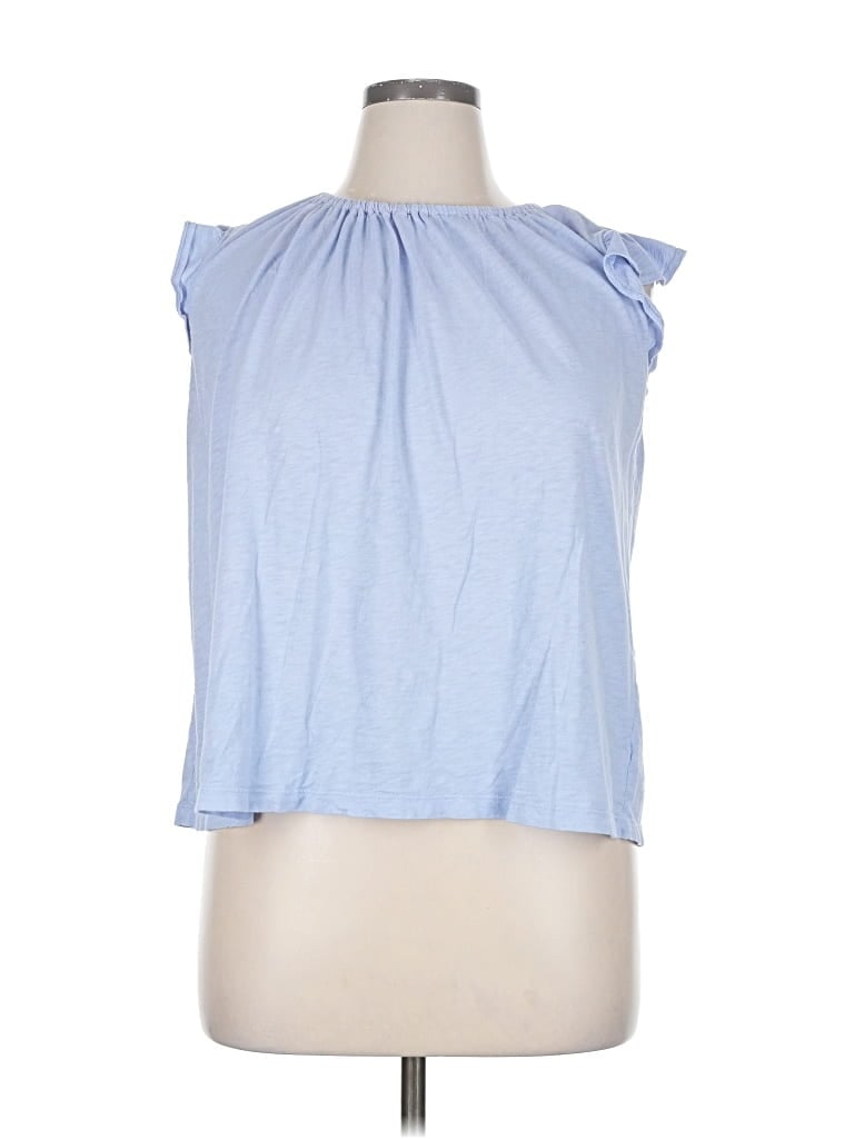 Pre-owned Velvet By Graham & Spencer Sleeveless Blouse In Purple