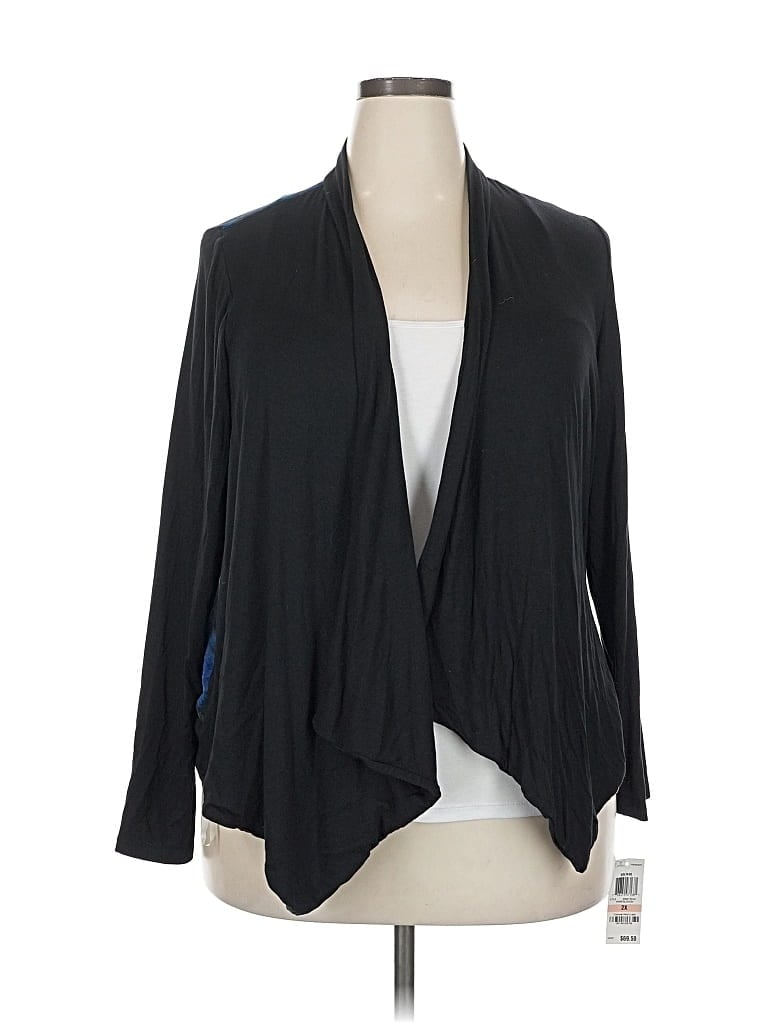 Inc International Concepts Cardigan Sweater In Black