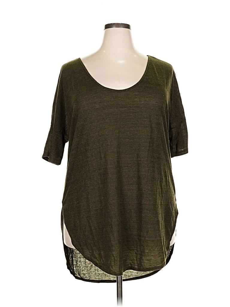 Pre-owned Old Navy Short Sleeve T-shirt In Green