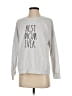 Rae Dunn Gray Silver Sweatshirt Size S - photo 1
