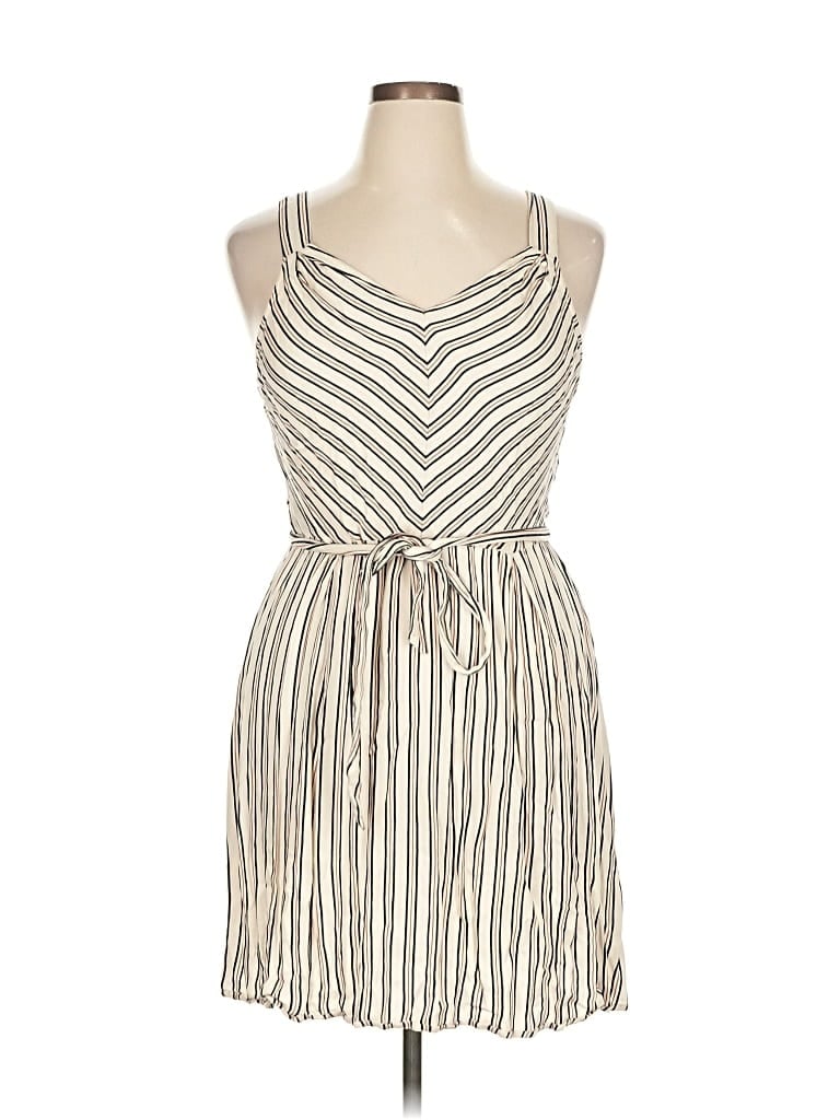 Pre-owned A New Day Casual Dress In White