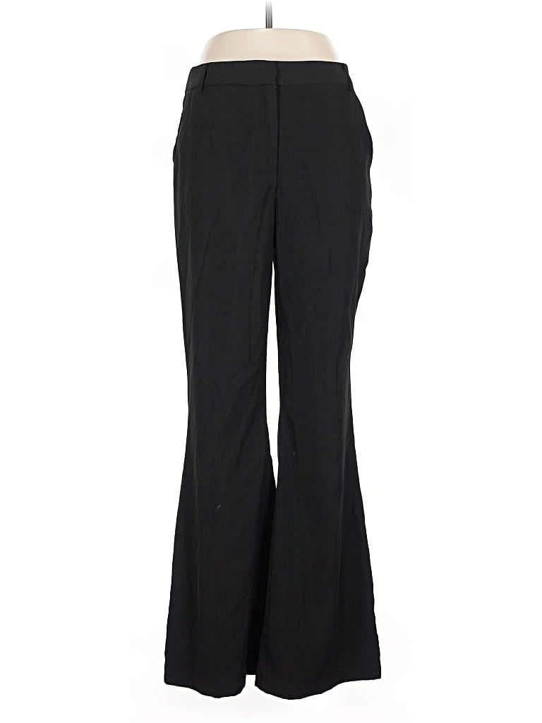Pre-owned Pink Lily Dress Pants In Black