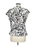 Adrienne Vittadini Black Short Sleeve Blouse Size M - photo 2