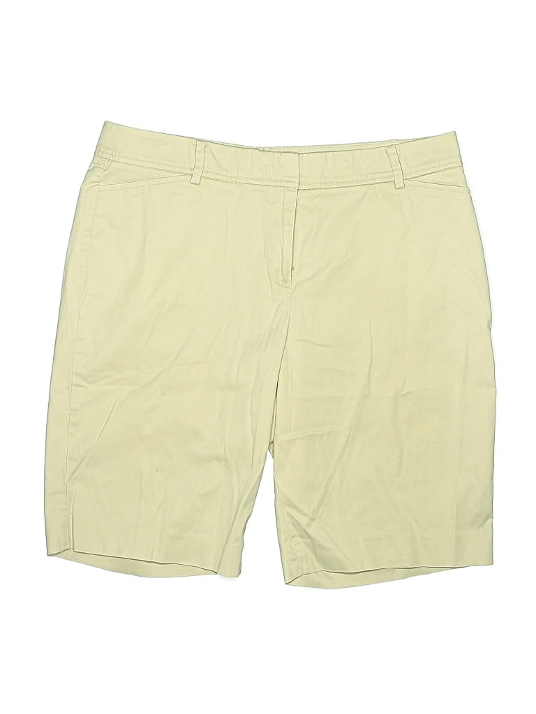 Pre-owned Talbots Khaki Shorts In White