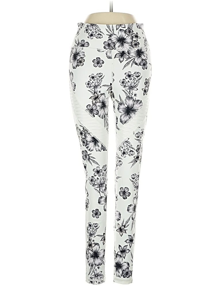 Pre-owned Mono B Leggings In White