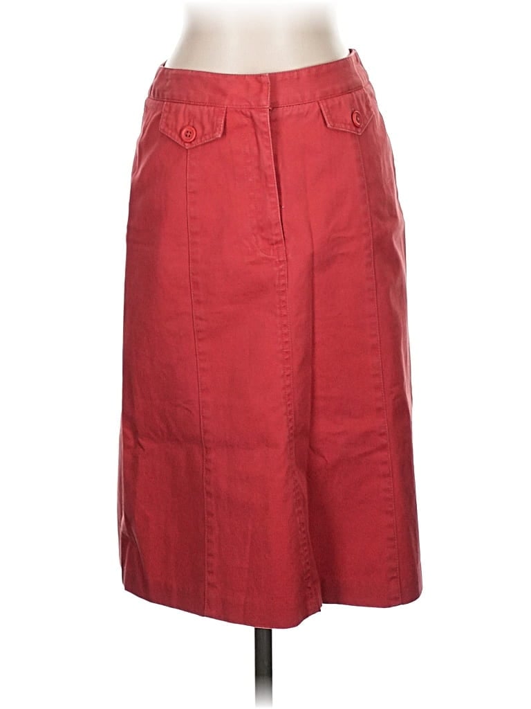 Pre-owned Talbots Casual Skirt In Red