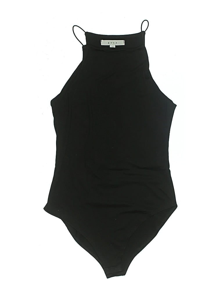 Pre-owned Gaze Bodysuit In Black