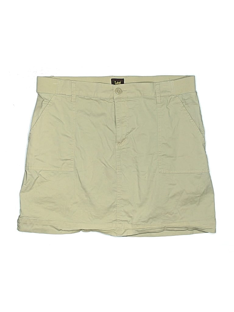 Pre-owned Lee Skort In White