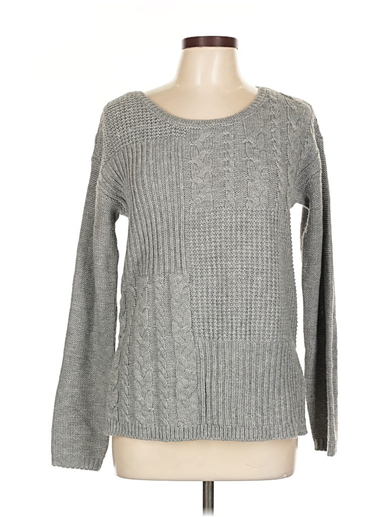 Pre-owned Almost Famous Pullover Sweater In Gray