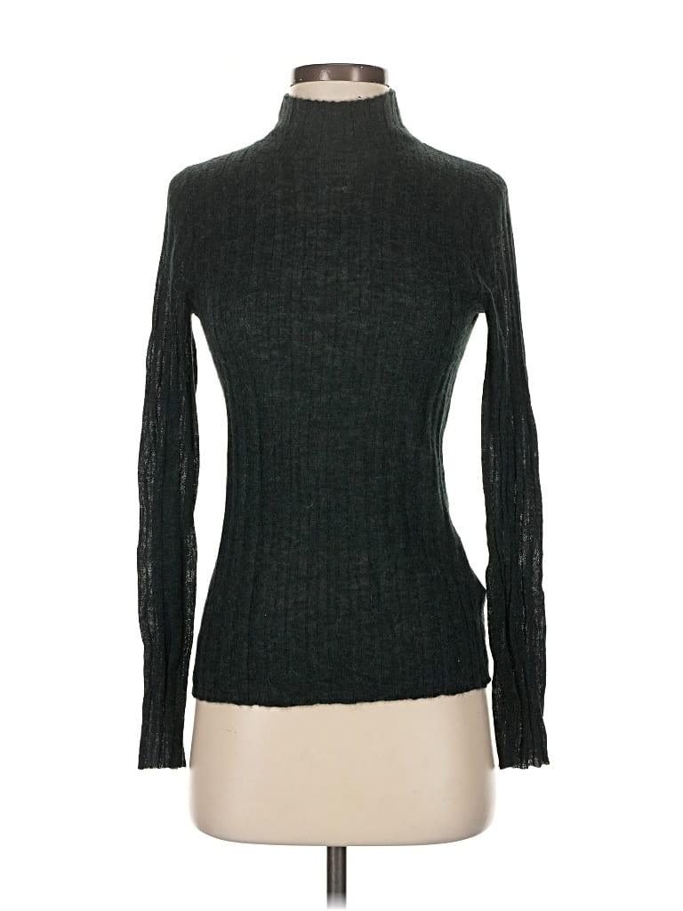 Pre-owned Madewell Turtleneck Sweater In Black