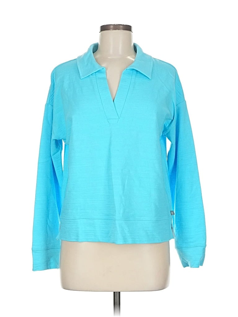 Pre-owned T By Talbots Pullover Sweater In Blue