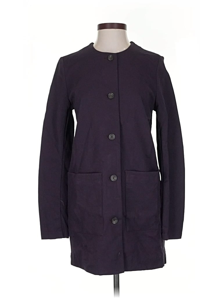 Pre-owned Kit And Ace Coat In Purple