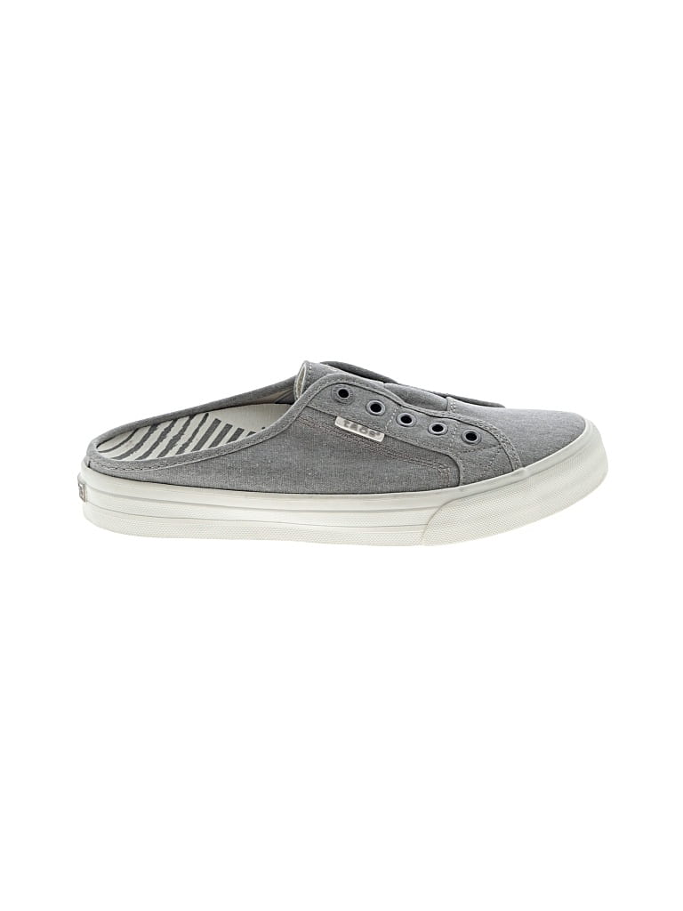 Pre-owned Toms Flats In Gray