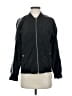 rue21 100% Polyester Solid Black Track Jacket Size S - photo 1