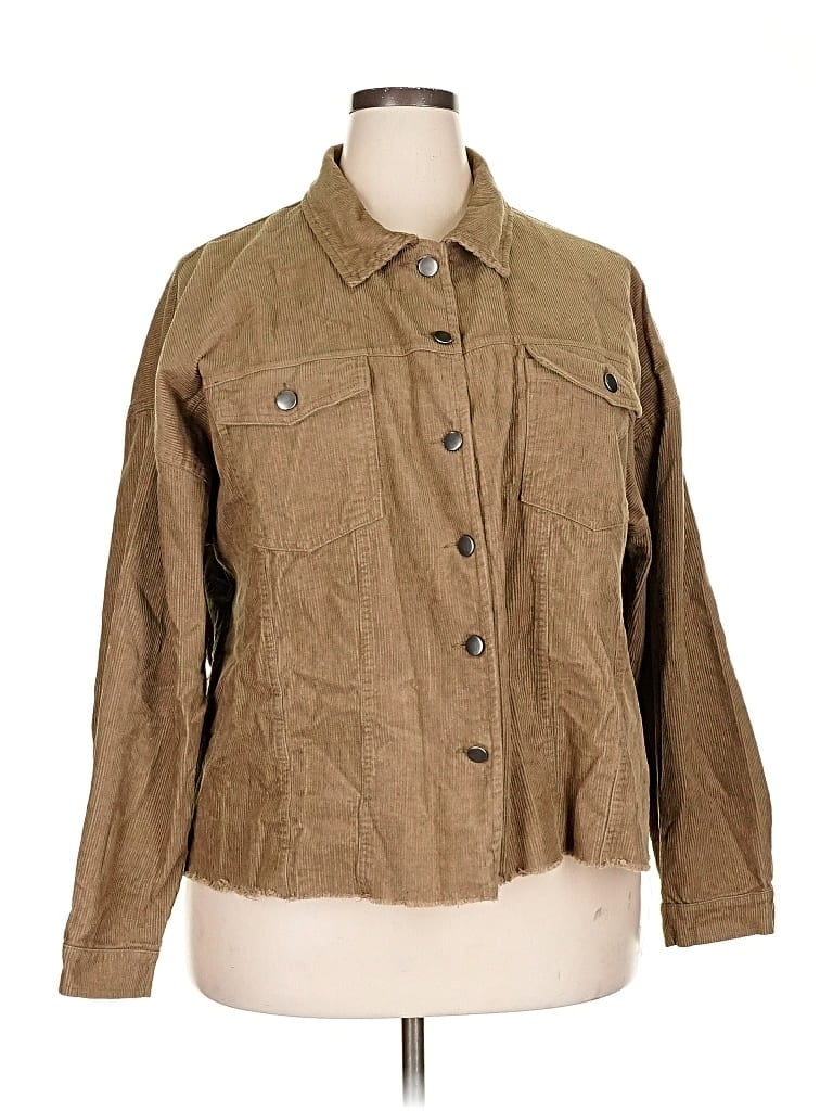 Pre-owned Unbranded Jacket In Brown