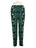 J.Crew Print Green Casual Pants Size 6 - photo 1