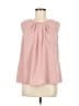 Unbranded 100% Polyester Pink Sleeveless Blouse Size M - photo 1