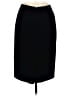 Evan Picone 100% Polyester Solid Black Formal Skirt Size 8 - photo 2