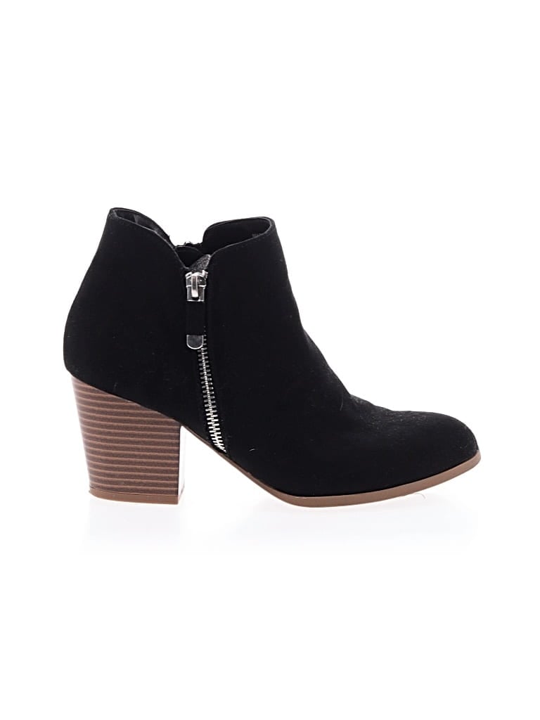 Pre-owned Style & Co Ankle Boots In Black
