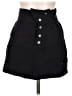 Blue Blush 100% Cotton Solid Black Denim Skirt Size M - photo 2