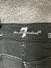 7 For All Mankind Hearts Black Jeans Size 26 waist - photo 7