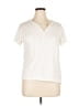 Talbots Ivory Short Sleeve Top Size XL - photo 1