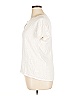 Talbots Ivory Short Sleeve Top Size XL - photo 5
