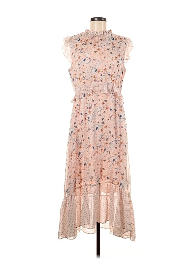 Pre-owned Ellison Casual Dress In White