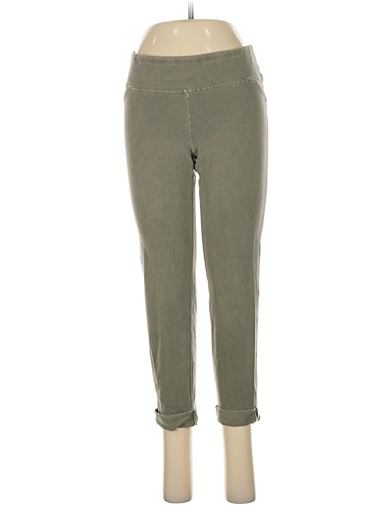 Pre-owned Andrew Marc Casual Pants In Green