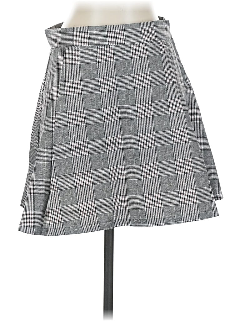 Pre-owned Garage Casual Skirt In Gray