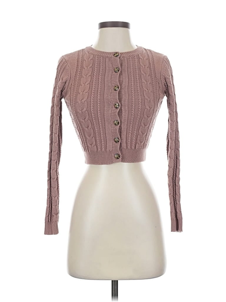 Pre-owned Wild Fable Cardigan Sweater In Pink