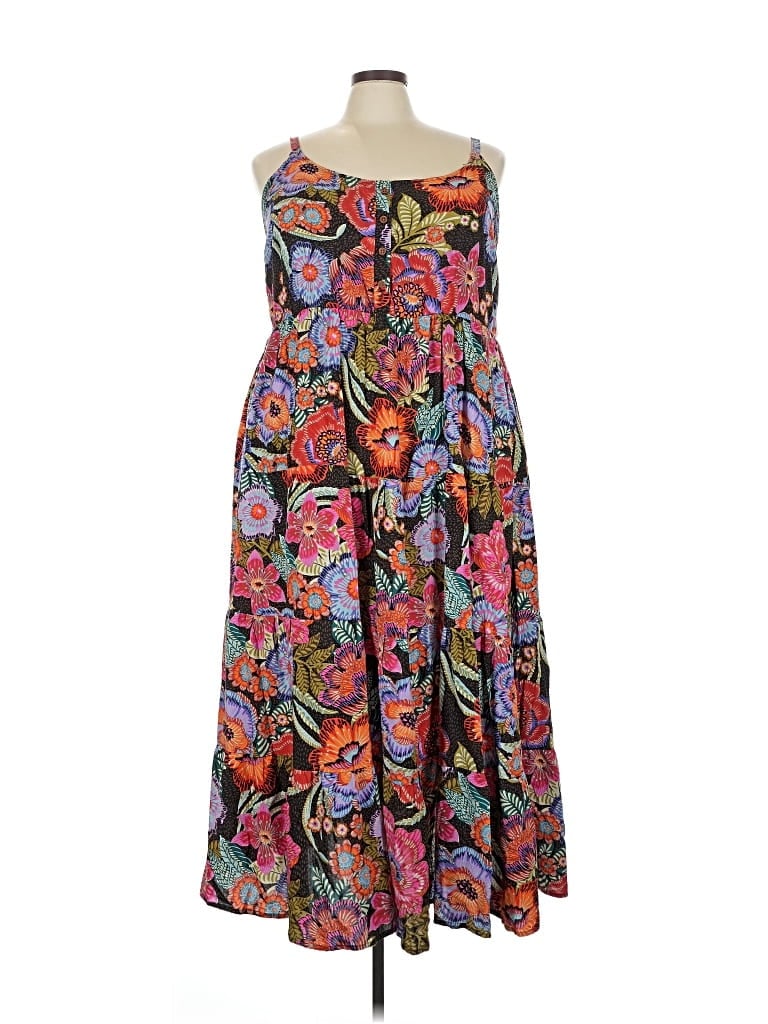 Pre-owned Torrid Casual Dress In Blue