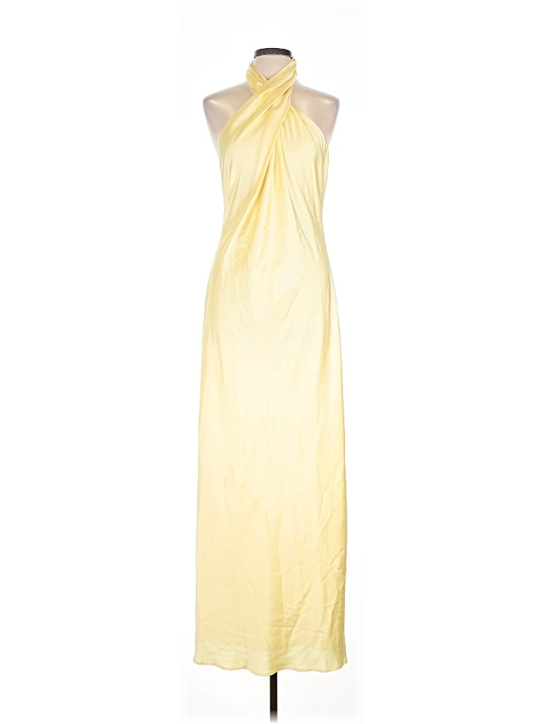 Pre-owned Show Me Your Mumu Cocktail Dress In Yellow