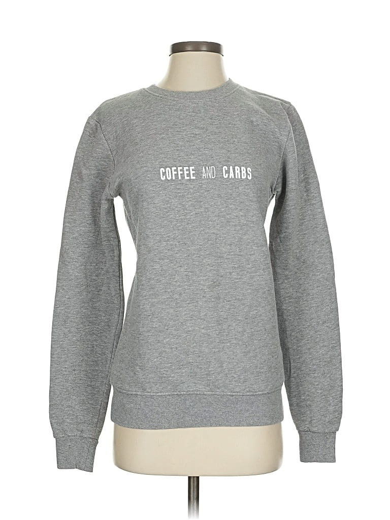 Pre-owned Unbranded Sweatshirt In Gray