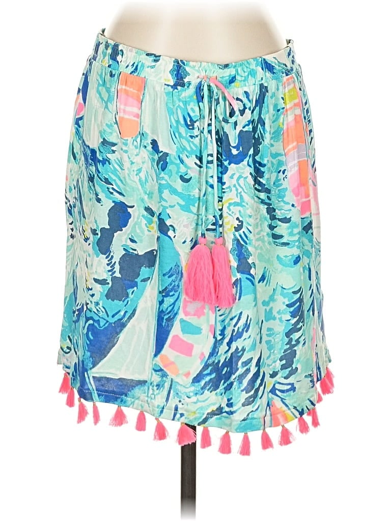 Pre-owned Lilly Pulitzer Casual Skirt In Blue