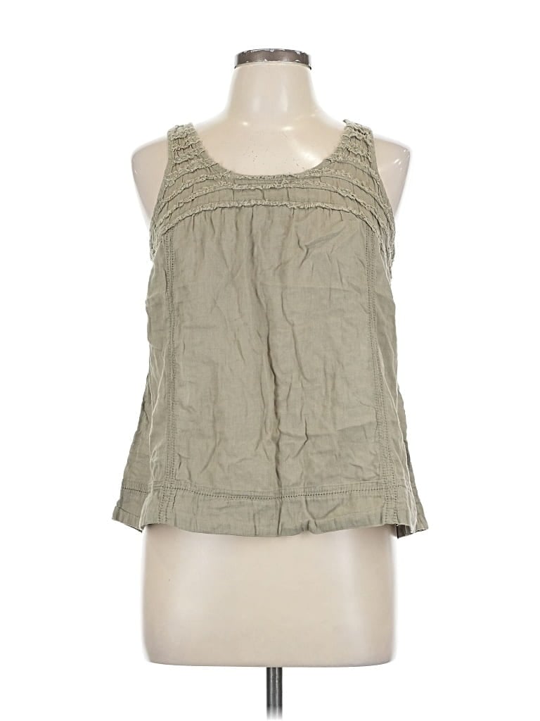 Pre-owned Mudd Sleeveless Blouse In Green