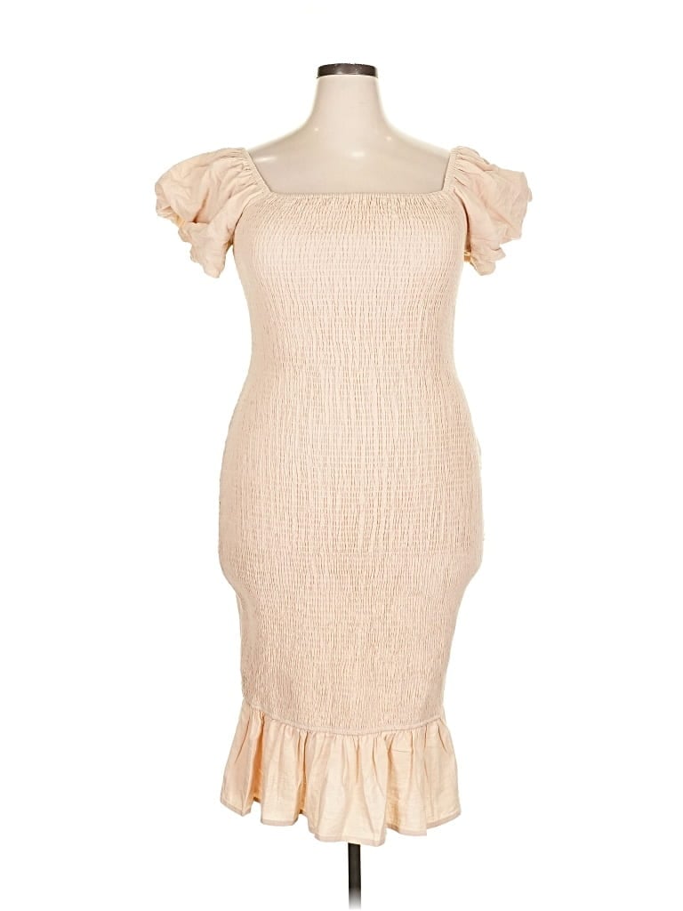 Simplee Cocktail Dress In Pink