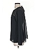 Charming Charlie Black Long Sleeve Blouse Size S - photo 5