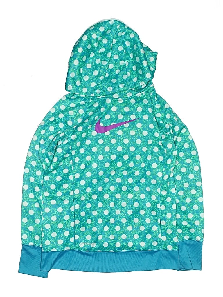 Pre-owned Nike Kids' Pullover Hoodie In Blue