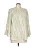 Carolina Belle 100% Polyester Yellow 3/4 Sleeve Blouse Size L - photo 1