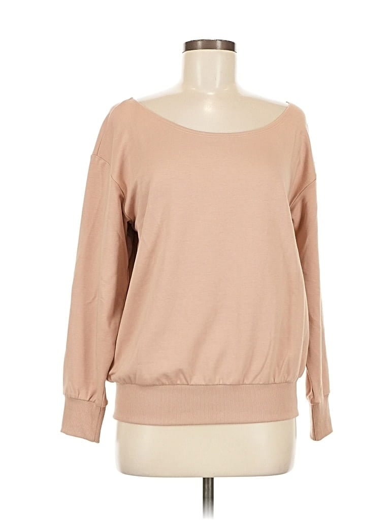 Pre-owned L'agence Sweatshirt In Brown