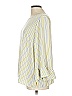 Carolina Belle 100% Polyester Yellow 3/4 Sleeve Blouse Size L - photo 5