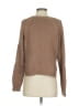 360 Sweater 100% Cotton Solid Brown Pullover Sweater Size XS - photo 2